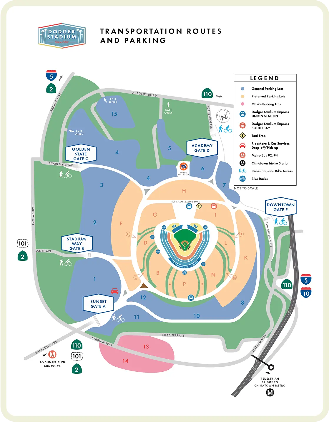 Parking map